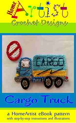 Cargo Truck pattern for crochet Applique by HomeArtist Designs