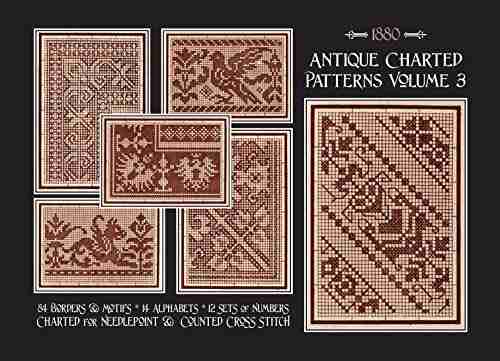 Antique Charted Patterns Volume 3: For Needlepoint Cross Stitch