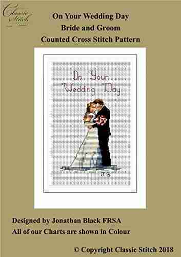 On Your Wedding Day Bride And Groom Cross Stitch Pattern