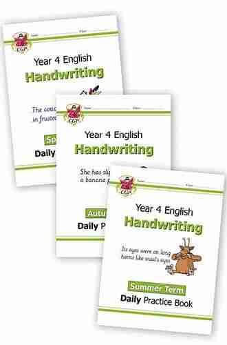 KS2 Handwriting Daily Practice Book: Year 4 Spring Term