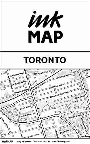 Toronto Inkmap Maps For EReaders Sightseeing Museums Going Out Hotels (English)